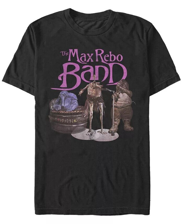 

Мужская футболка Maxrebo Band с коротким рукавом и круглым вырезом Fifth Sun, черный