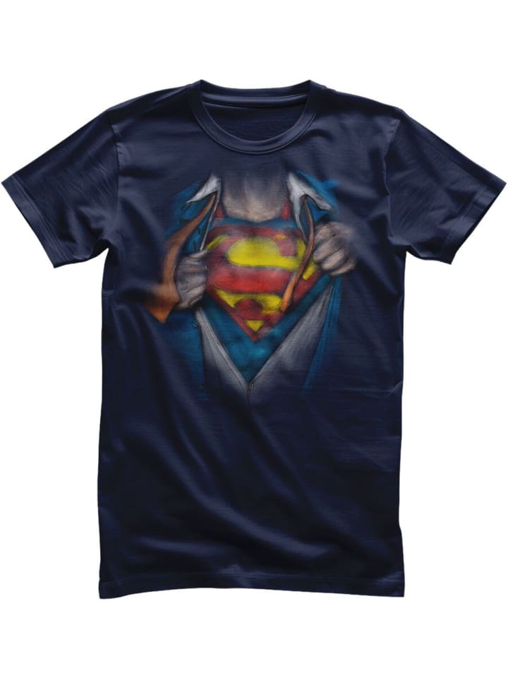 

Футболка Superman Suit T-Shirt синего цвета Superman, Синий, Футболка Superman Suit T-Shirt синего цвета Superman