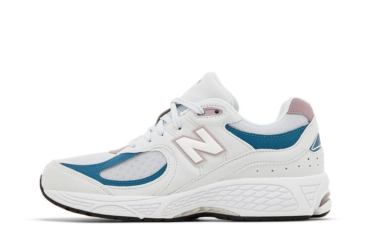 Кроссовки New Balance 2002R Big Kid Quartz Grey Ice Wine, серый — фото 3