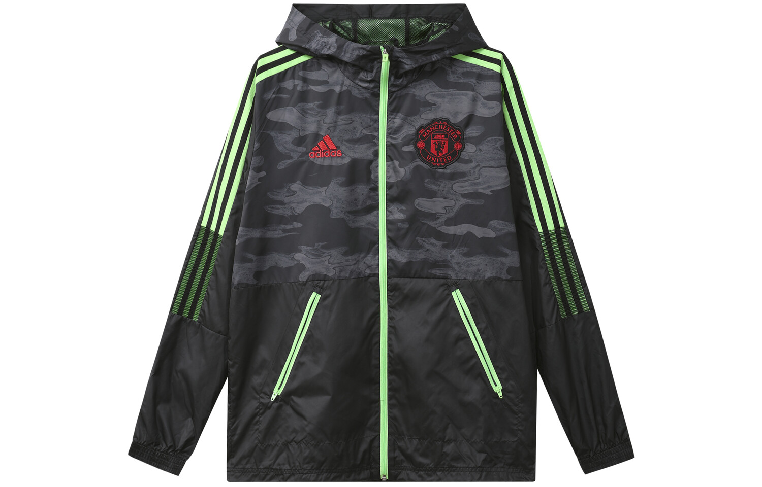 

MANCHESTER UNITED THEATRE OF DREAMS куртка мужская черная Adidas, черный