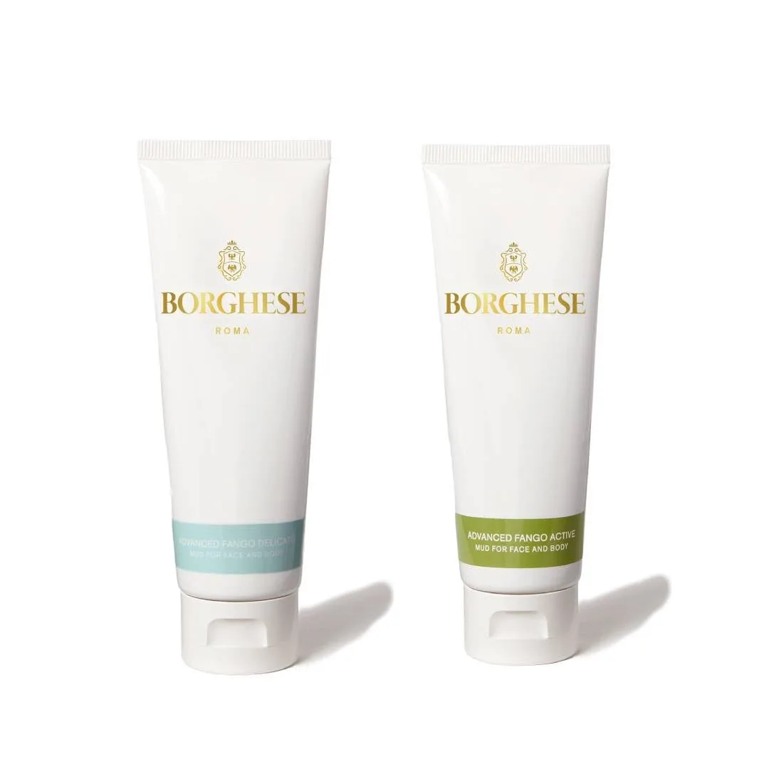 Грязевая маска Borghese Advanced Fango Delicato и грязевая маска Advanced Fango Active