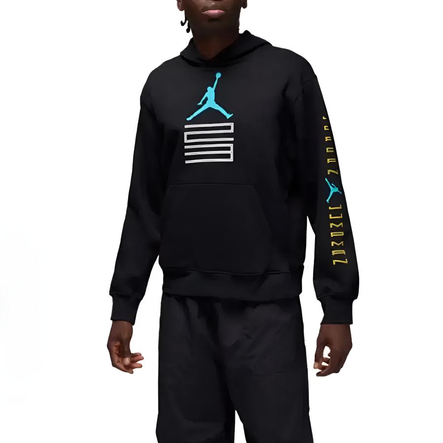 Толстовка Air AJ11 Gamma Fleece Unisex Jordan, gamma синий — фото 3