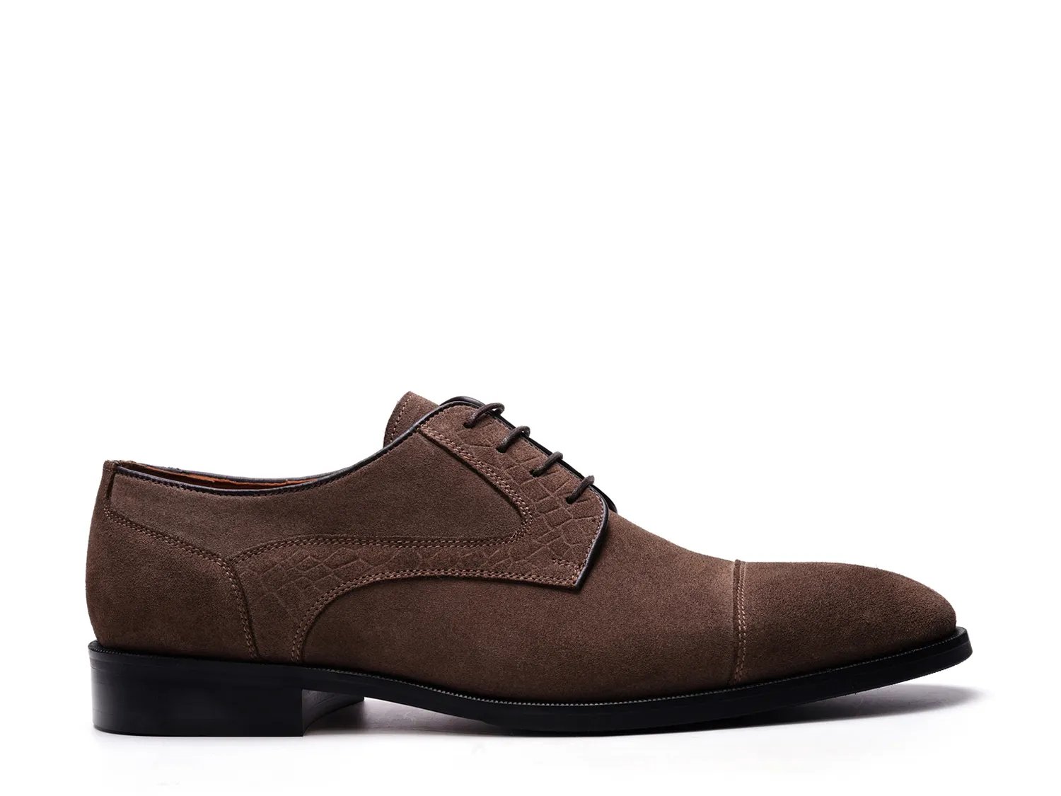 Оксфорды Carlos by Carlos Santana Havens Oxford, Tobacco Suede — фото 2