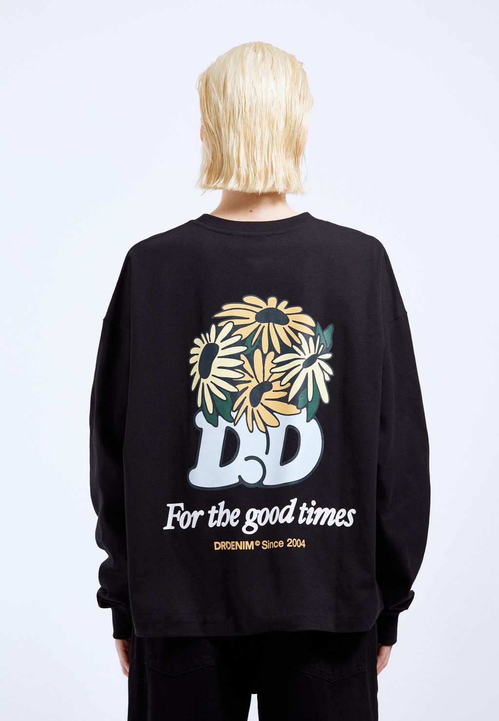 

Топ с длинными рукавами LILY Dr.Denim, черный