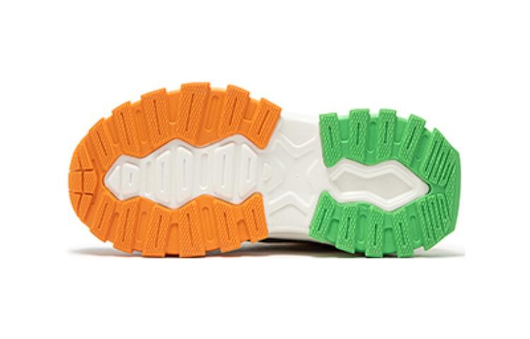 Кроссовки XTEP Kids Lifestyle Shoes PS Low-top Black/New White/Tropical Yellow, черный/белый/желтый — фото 4