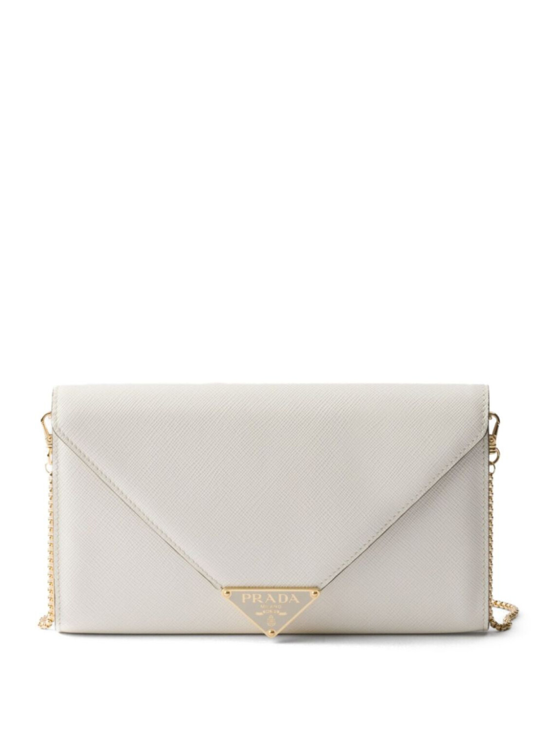 

Prada мини-сумка из сафьяновой кожи, нейтральный цвет