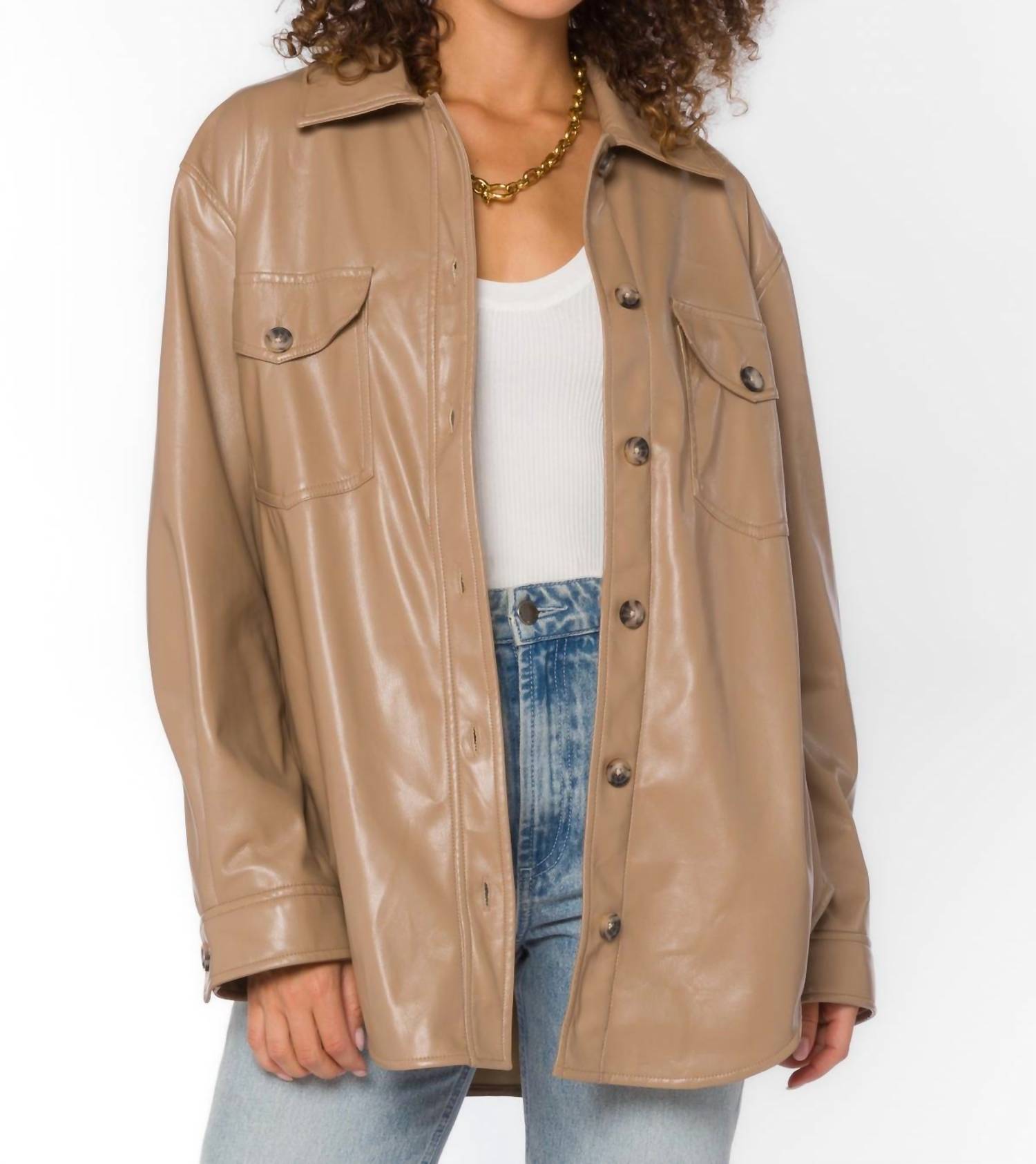

Куртка Eleanor в загаре Velvet Heart, цвет tan