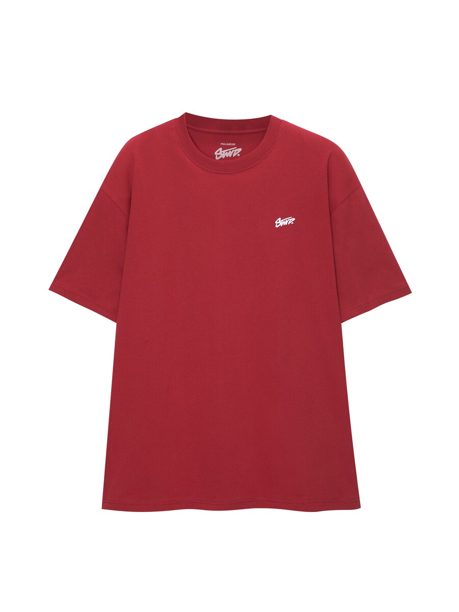 

Рубашка Pull&Bear, красный