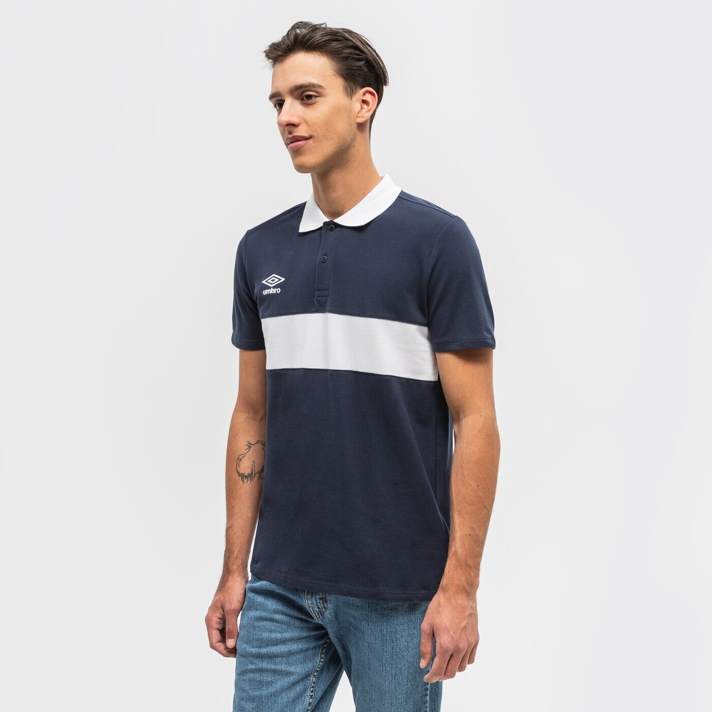 

Футболка-поло Umbro, синий