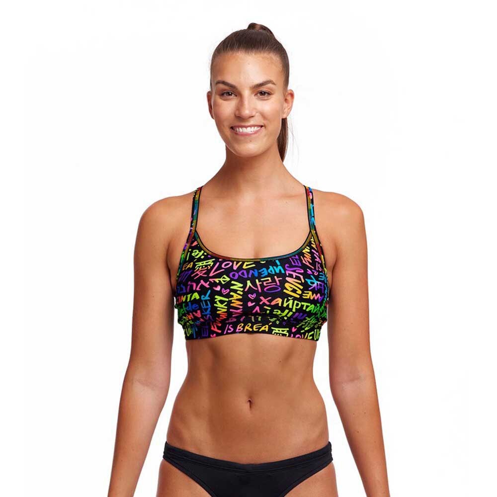 

Топ бикини Funkita Sports Love Funky, разноцветный