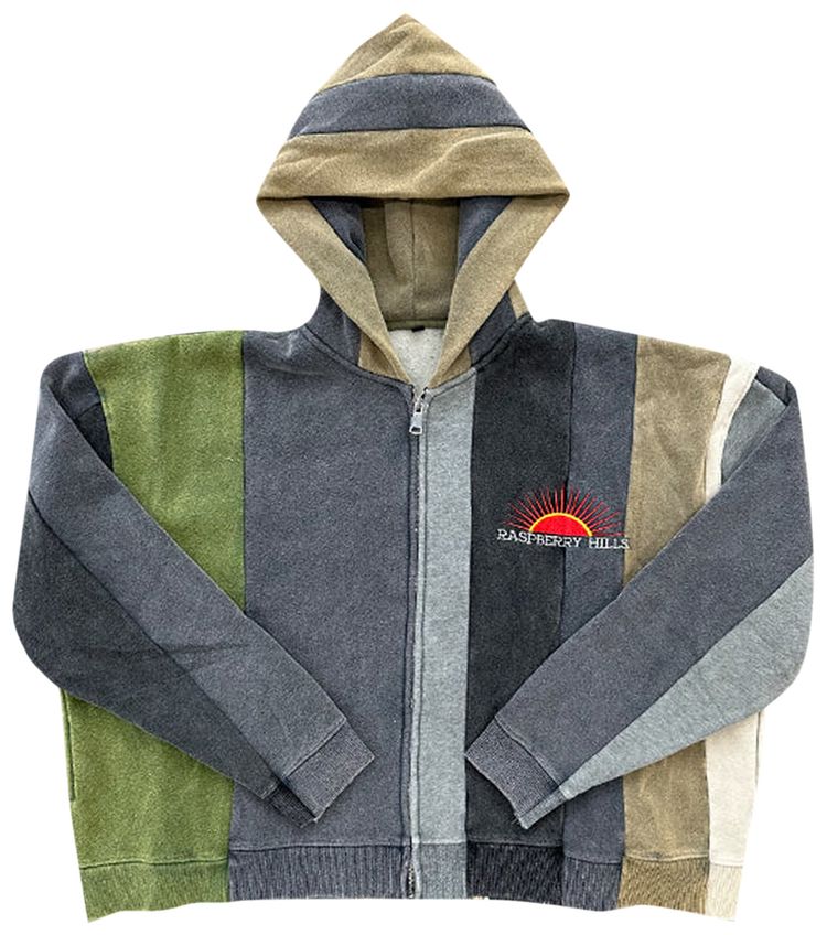 

Худи GV Gallery Raspberry Hills Gold Vintage Bosai Zip Up Hoodie 'Multicolor', разноцветный