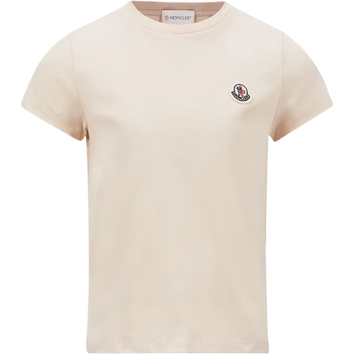 Футболка Moncler с логотипом 3 Pack для детей, розовый+белый+черный