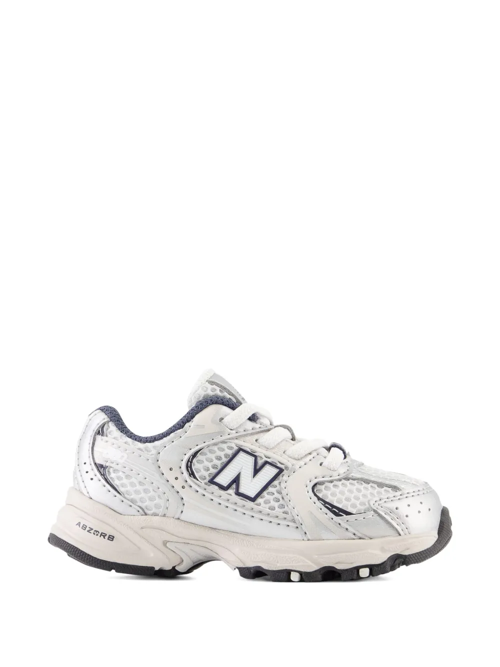 Кроссовки 530 с эластичными шнурками New Balance Kids, белый — фото 2