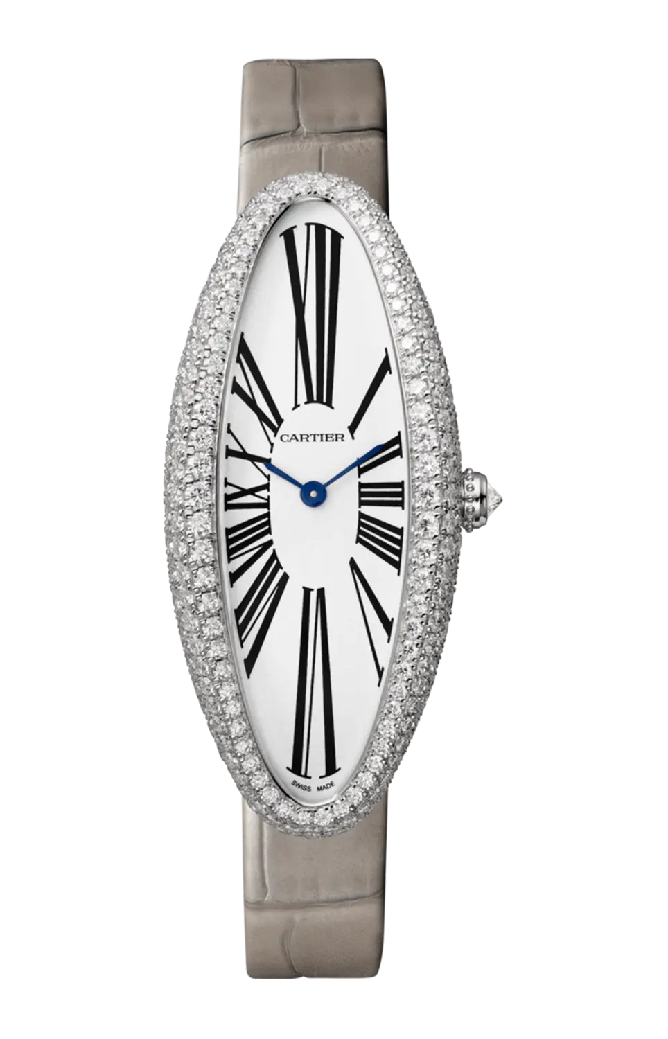 

Часы baignoire allengee oro bianco Cartier