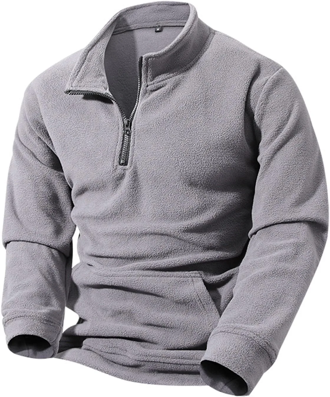 

Мужской свитер RTRDE, с длинными рукавами и молнией на четверть, для повседневной носки и активного отдыха, размеры S-2XL