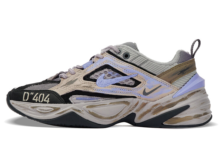 

Кроссовки Nike M2K Chunky Sneakers Unisex Low-top Brown/purple/gray, фиолетовый