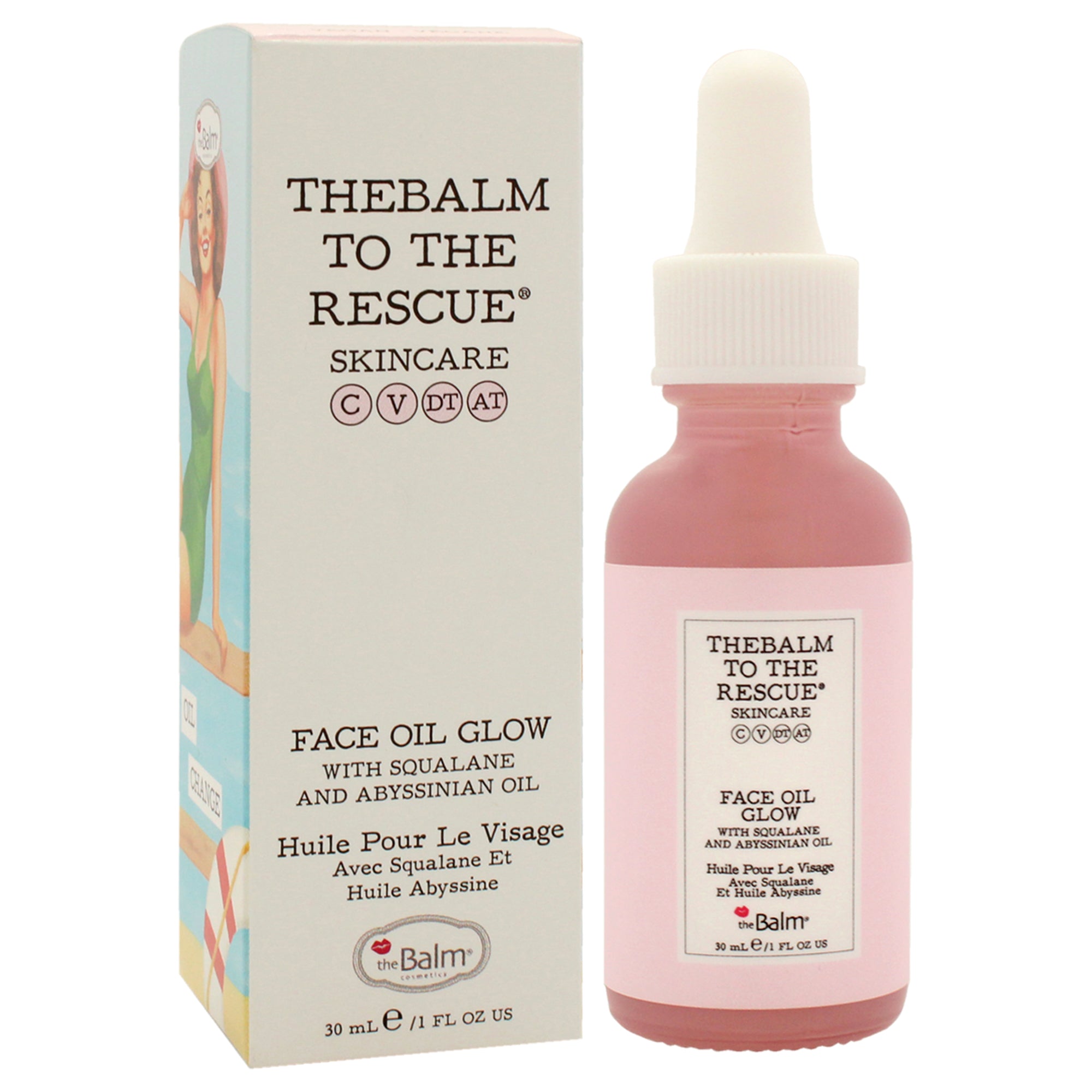 Масло для лица To The Rescue Face Oil Glow от The Balm для женщин - 1 унция масла The Balm, 1 Oz — фото 3
