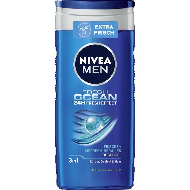 

Гель для душа Свежий океан NIVEA, 250 ml