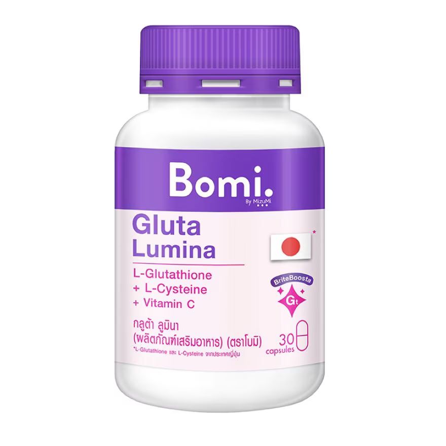 

Bomi Gluta Lumina 30 капсул Премиум японская глюта для осветления кожи, WHITE