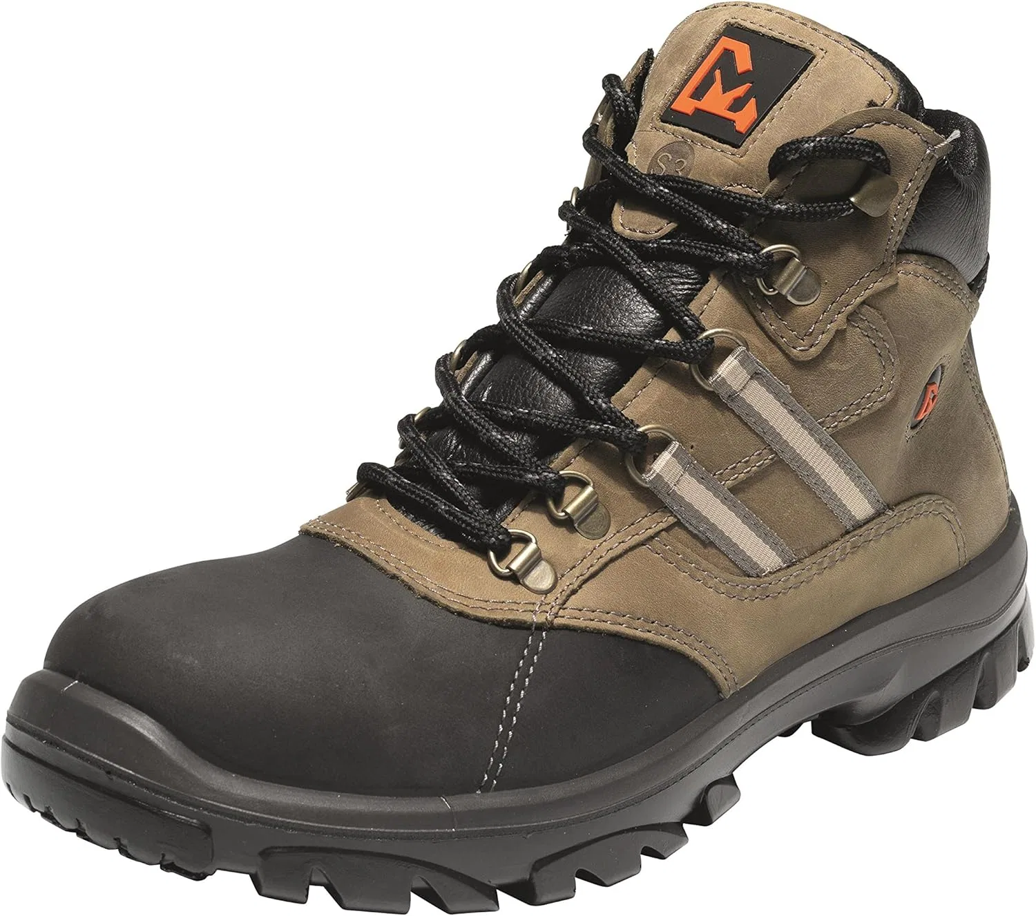 Защитная обувь Emma Safety Shoes - D-XD Black/Brown S3 HI Водонепроницаемая защитная обувь из полиуретана/SRC - Nestor