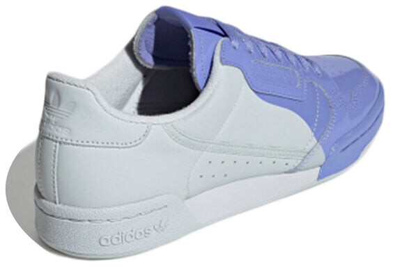 Кроссовки оригинальные континентальные 80 Adidas, голубой — фото 3