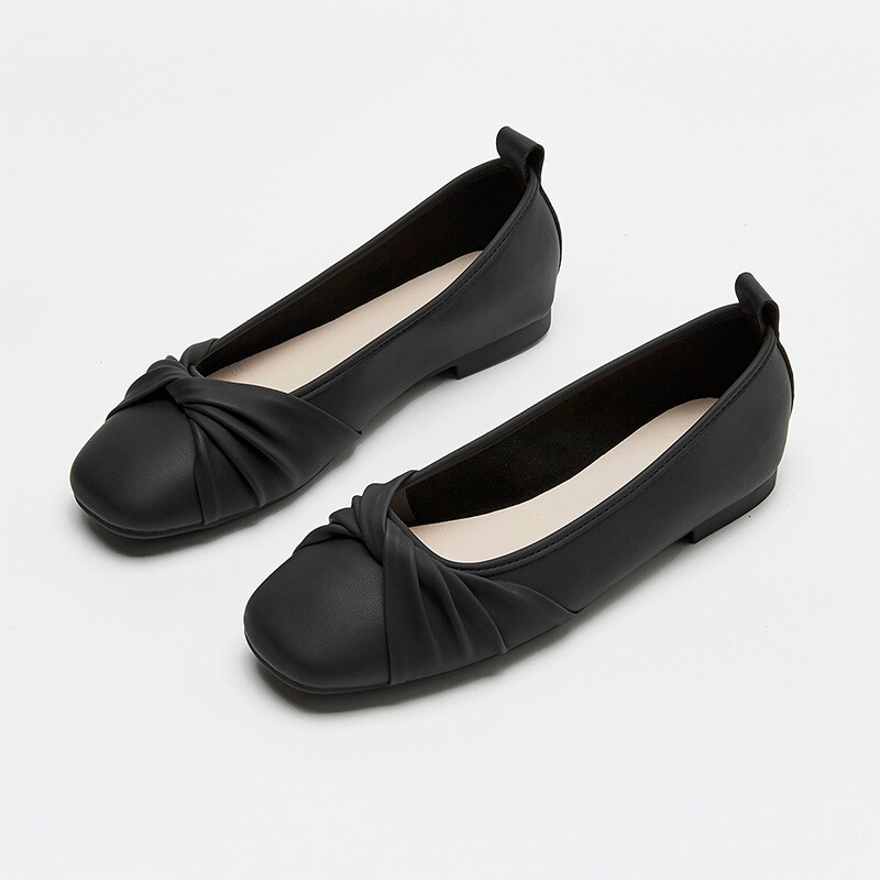 Туфли женские повседневные Women's Casual Shoes Women's Huanai, черный — фото 4