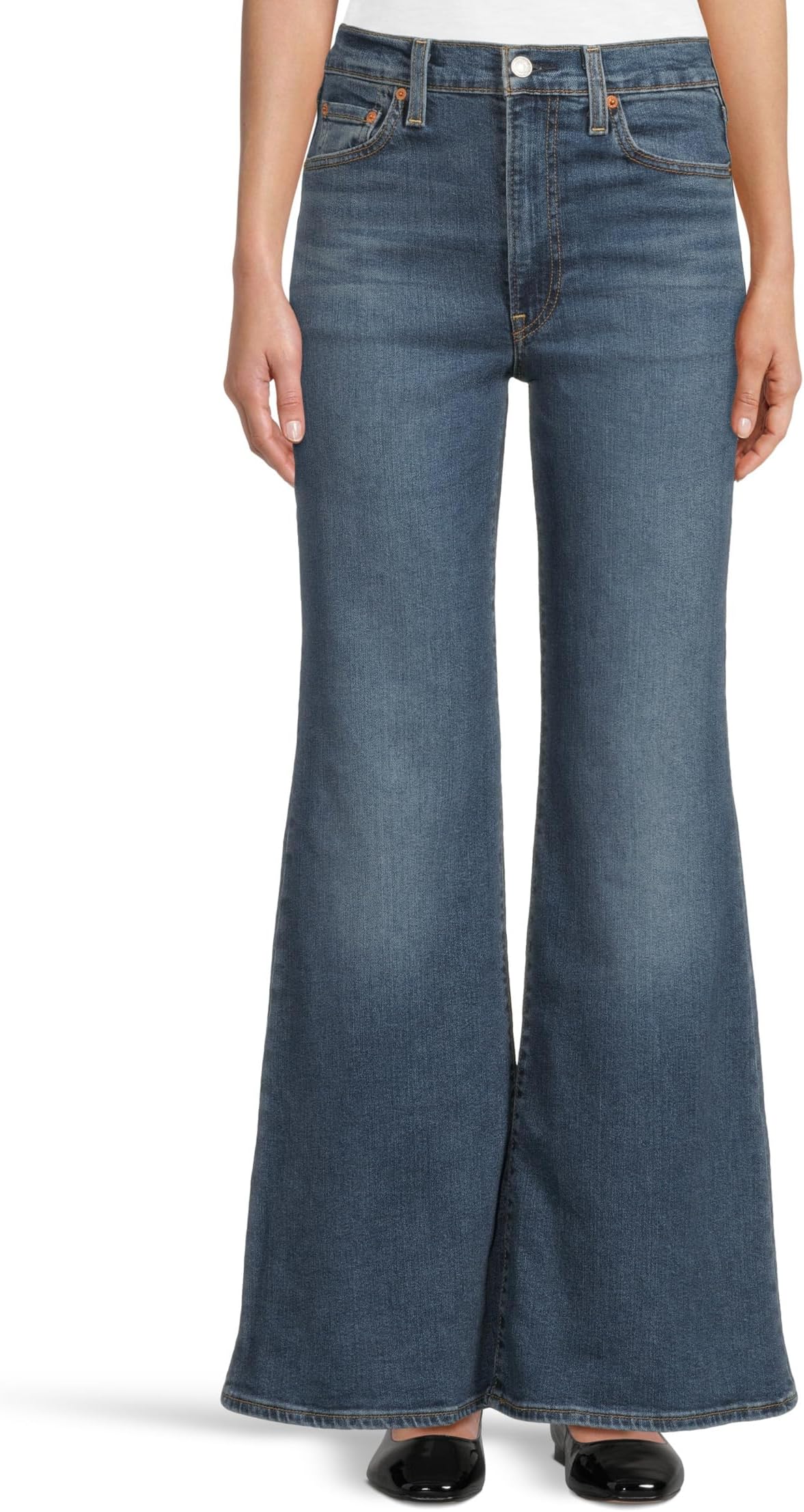 

Джинсы Levi's Womens Ribcage Bells, цвет A New York Moment