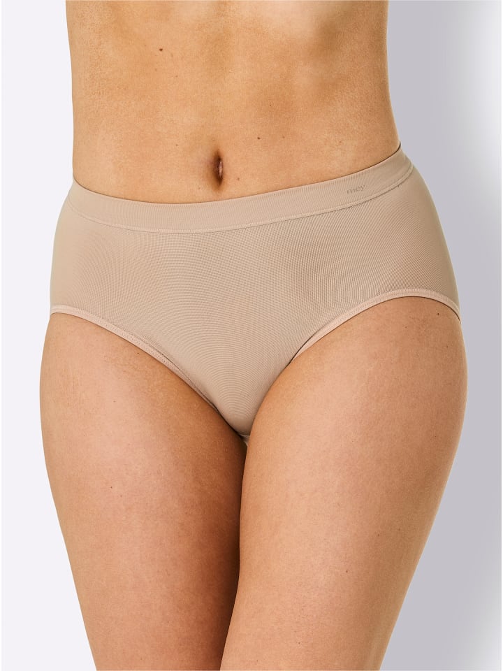 

Mey Трусы с высокой талией верблюжьего цвета