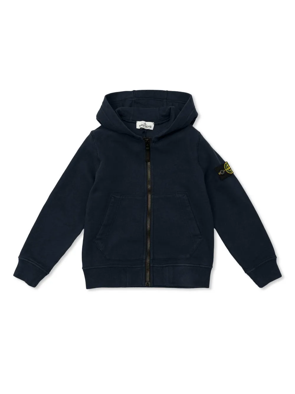 

Худи с нашивкой Compass Stone Island Junior, черный