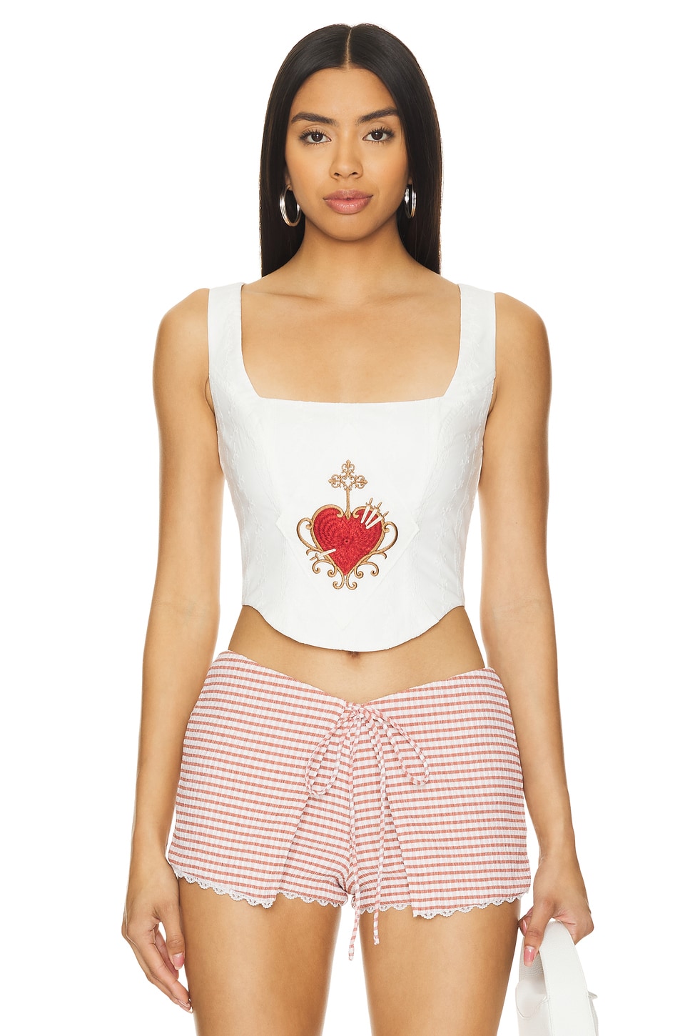 

Топ Corazon Loba, ivory