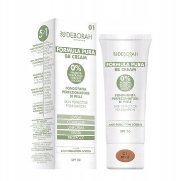 

Крем для лица BB Cream Puro 0% 01 30 мл - Deborah