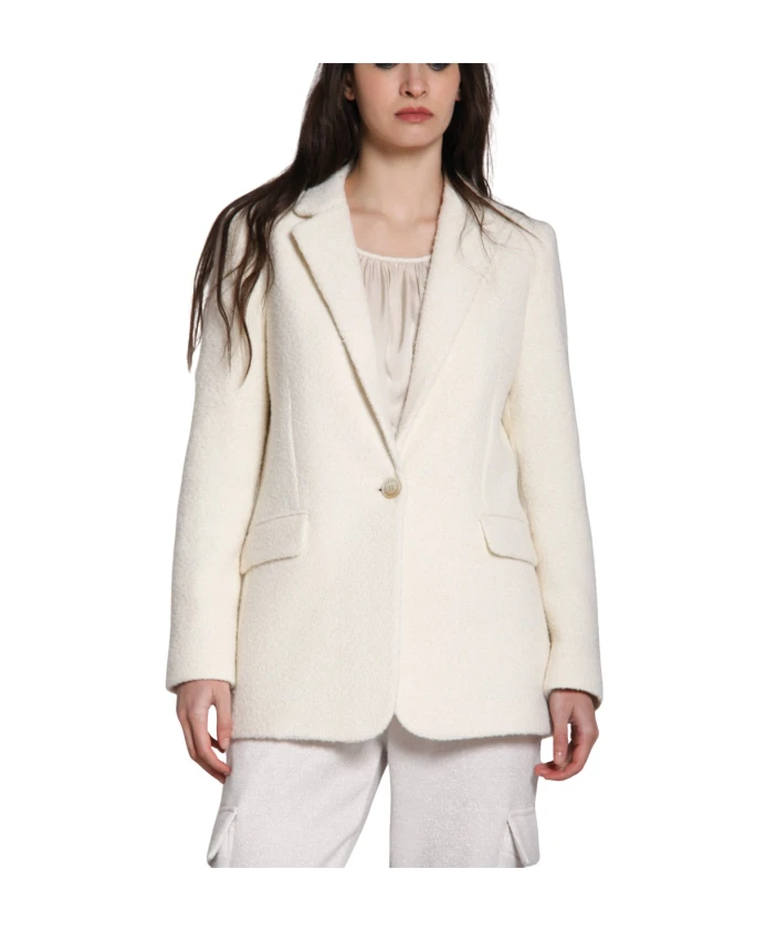 

Блейзер Bouclã из шерстяной смеси для женщин Mason'S, бежевый