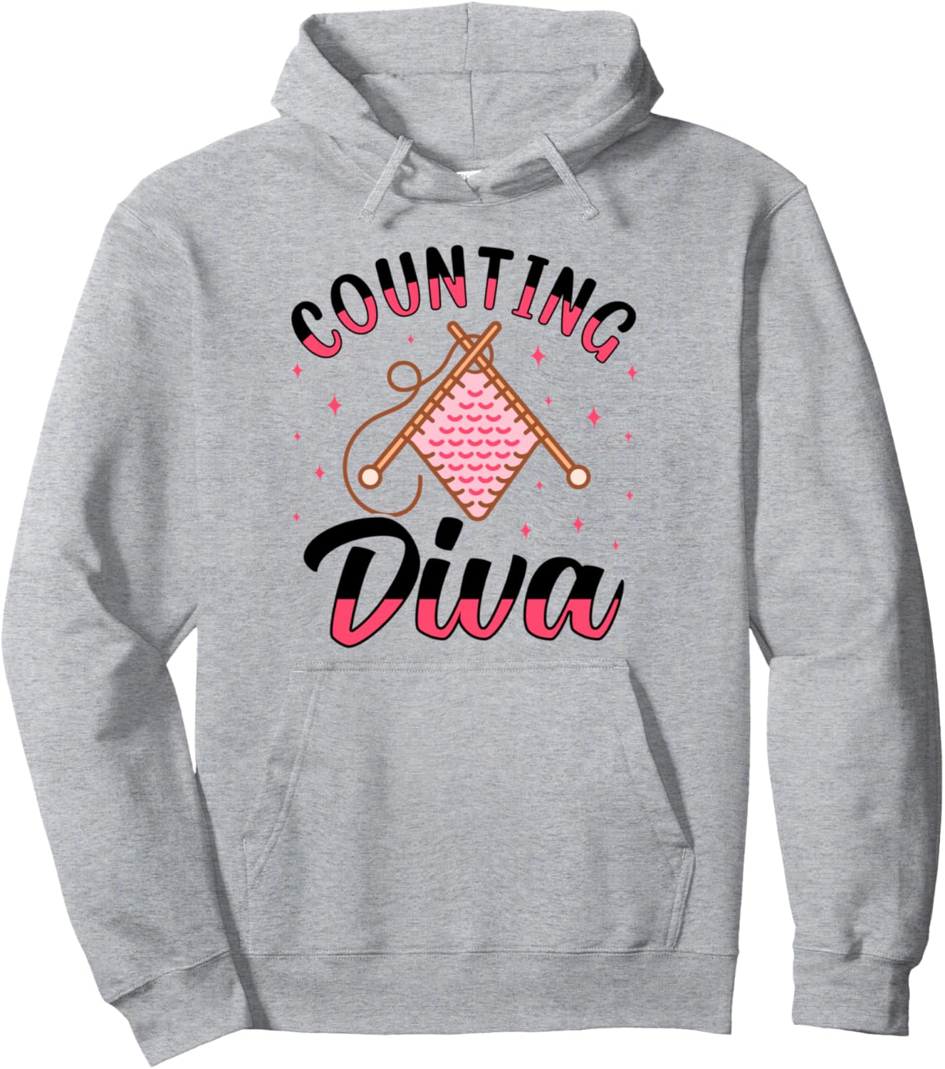 

Забавная толстовка для любителей вязания крючком с крючком для пряжи Crochet Crocheting Yarn Loop Hook Crocheter Lover, серый