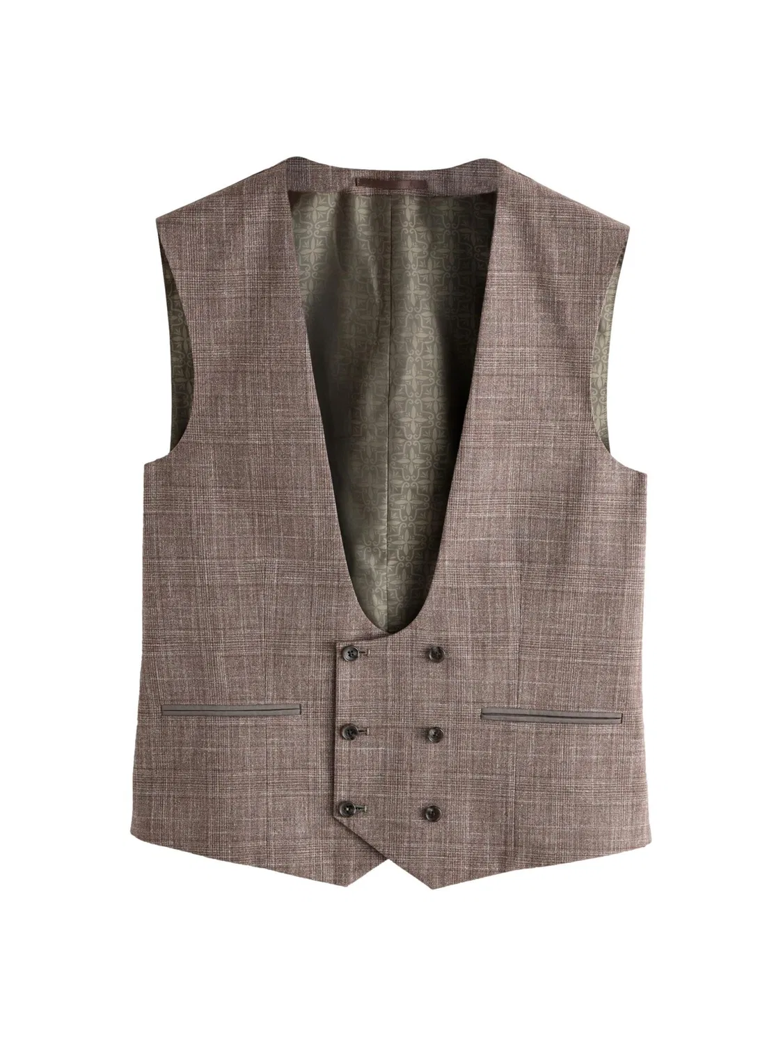 Жилет Next Suit Vest, коричневый