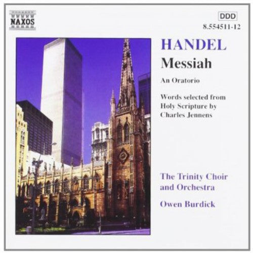 

CD диск Handel / Trinity Choir & Orchestra / Burdick: Messiah