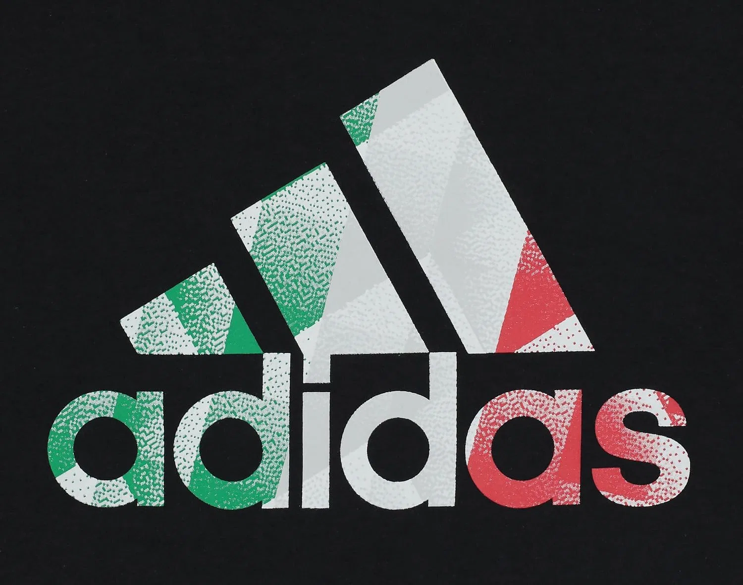 Футболка adidas Regular Fit, Black/Multicolor — фото 3