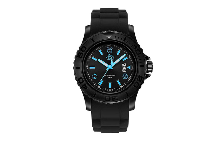 

Disney Часы Song Series Quartz Movement Silicone Strap Watch Women's Watch Black Dial