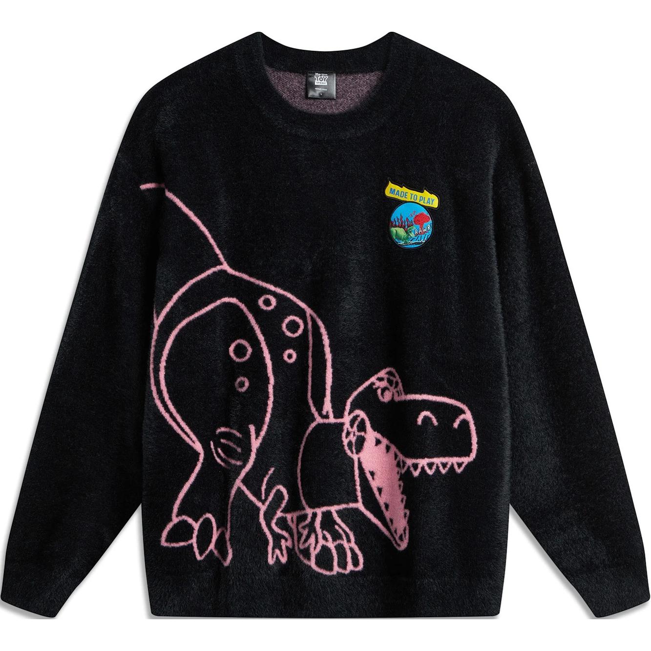 

Джемперная одежда унисекс из коллекции LiNing x Disney Sports Life, черный цвет