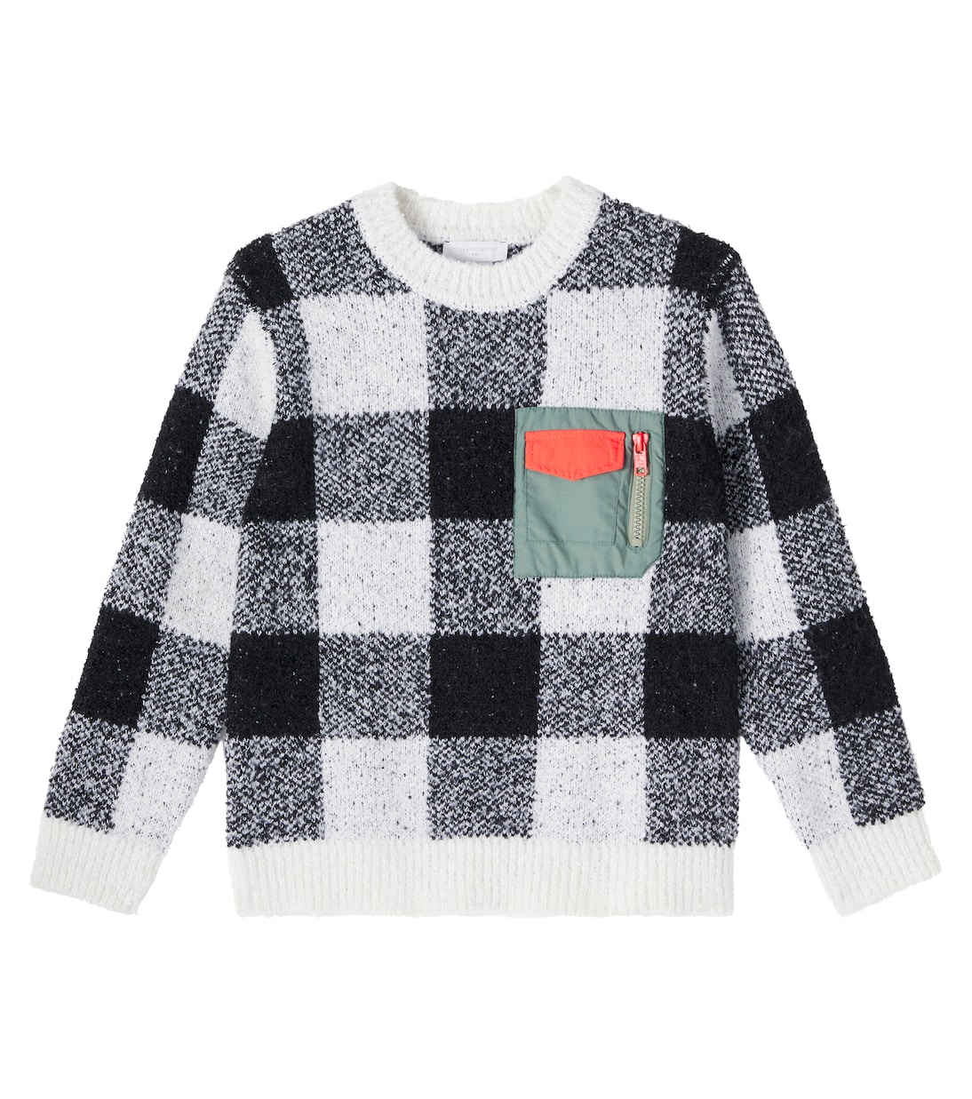 

Клетчатый свитер Stella McCartney Kids, Colourful