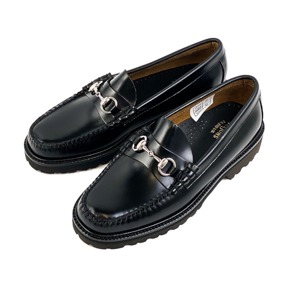 BA11530 LINCOLN Lincoln Bit Лоферы Lug Sole Men's G.H.Bass, Black