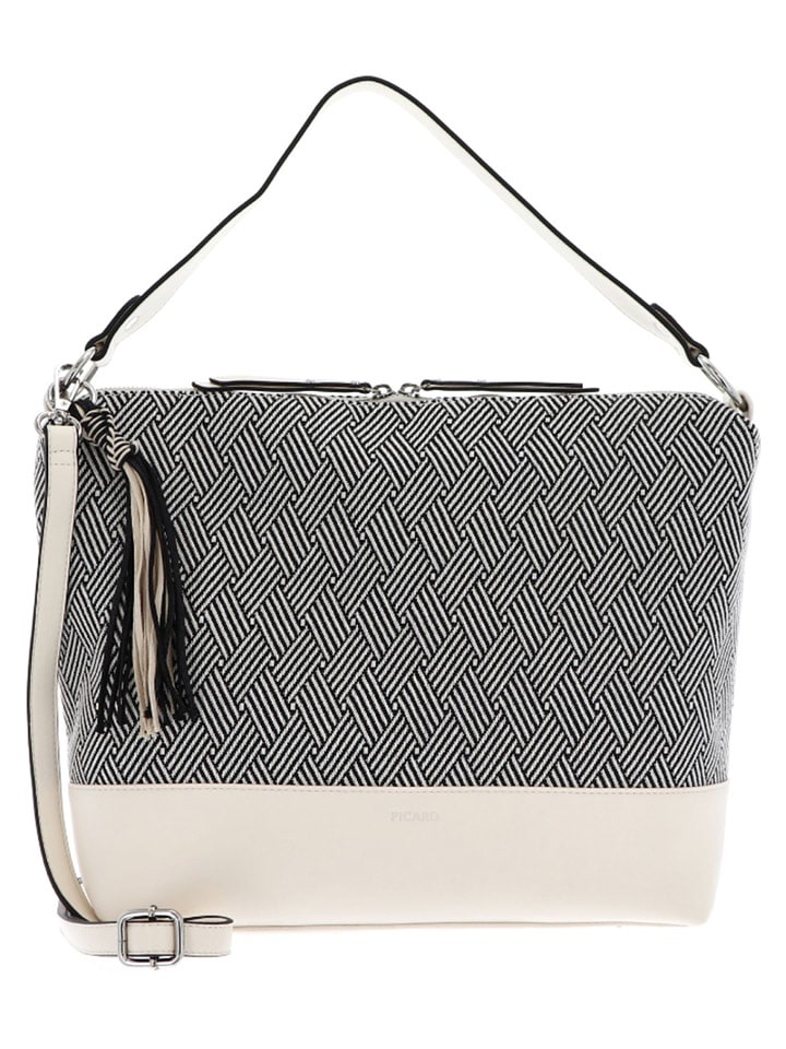 

PICARD Сумка через плечо "Illusion" в черно-белом цвете - (Ш)37 x (В)29 x (Г)12,5 см