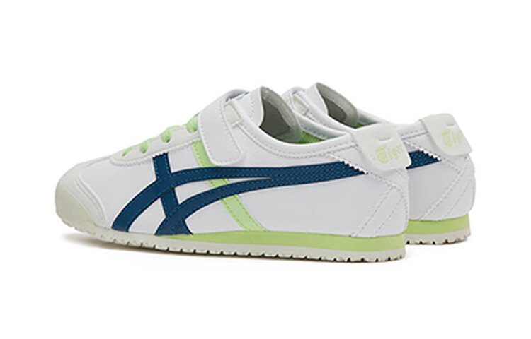 MEXICO 66 Kids Lifestyle Shoes PS Low-top Белый/Зеленый/Синий Onitsuka Tiger — фото 3