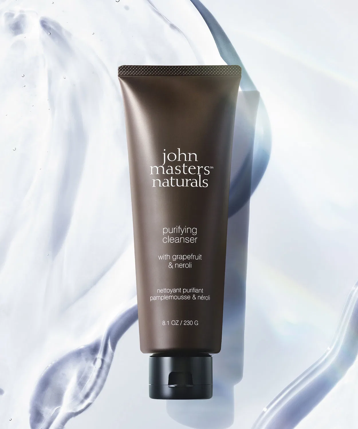 Гель для умывания John Masters Organics — Очищающий гель G&N Purifying Cleanser N (Грейпфрут и Нероли) , коричневый, 230 г