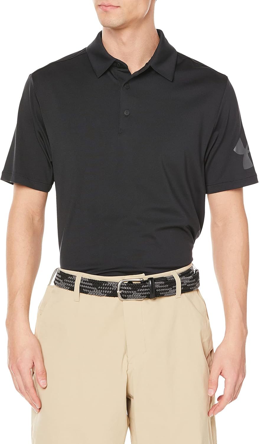 

Мужская поло-рубашка для гольфа Under Armour, UA Playoff Polo 3.0, с логотипом, черный