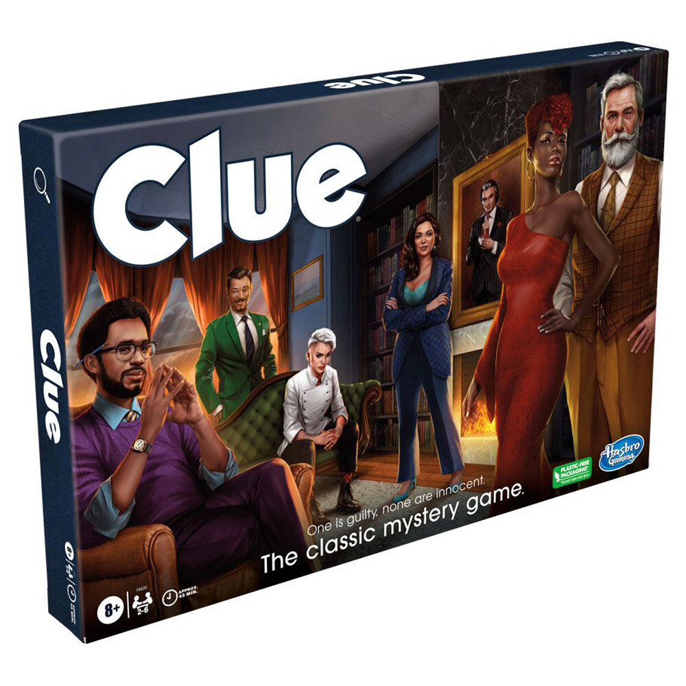 

Настольная игра Hasbro Clue Classic: Refresh