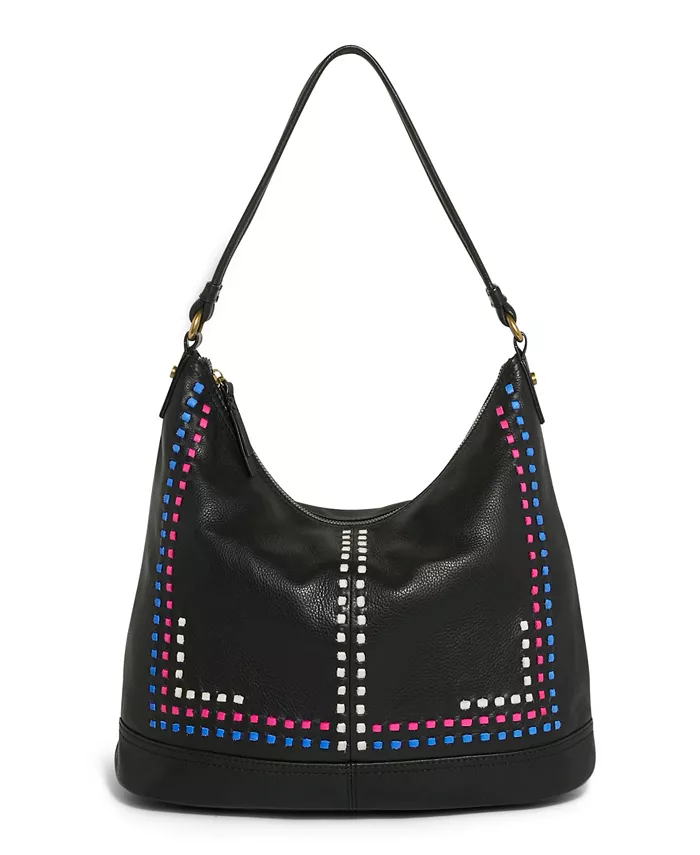 

Сумка Evelyn Hobo American Leather Co., синий