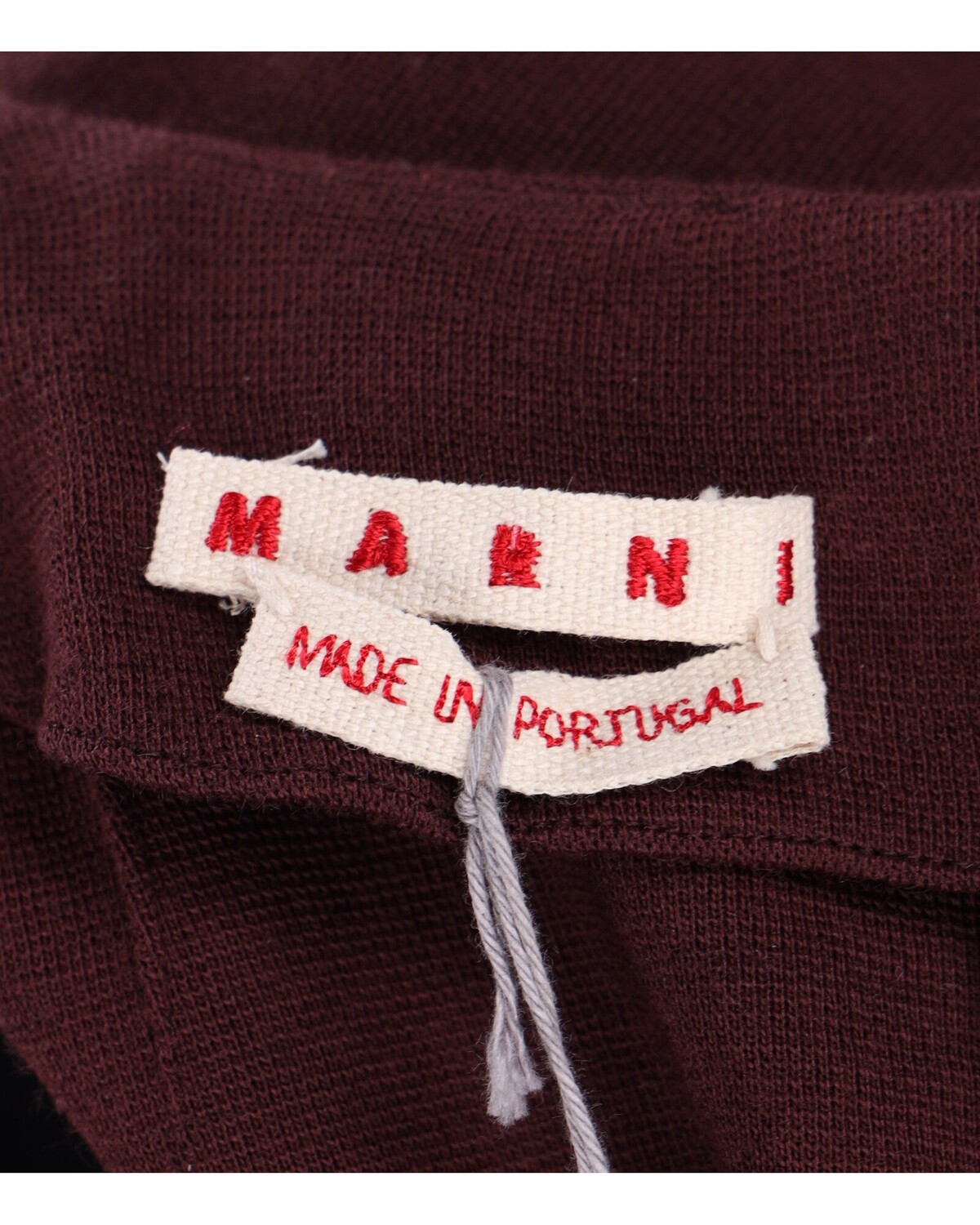

Платье-туника Marni из темно-синего и бордового акрила, синий