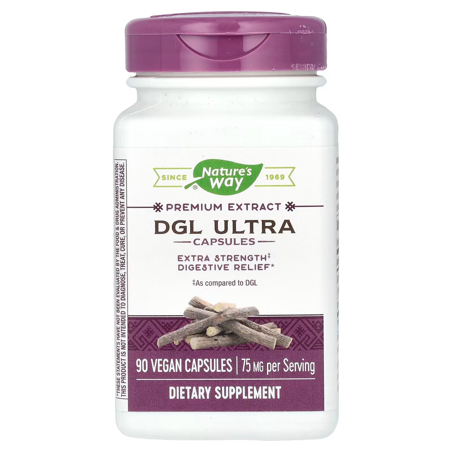 

Экстракт Nature's Way Premium DGL Ultra 75 мг