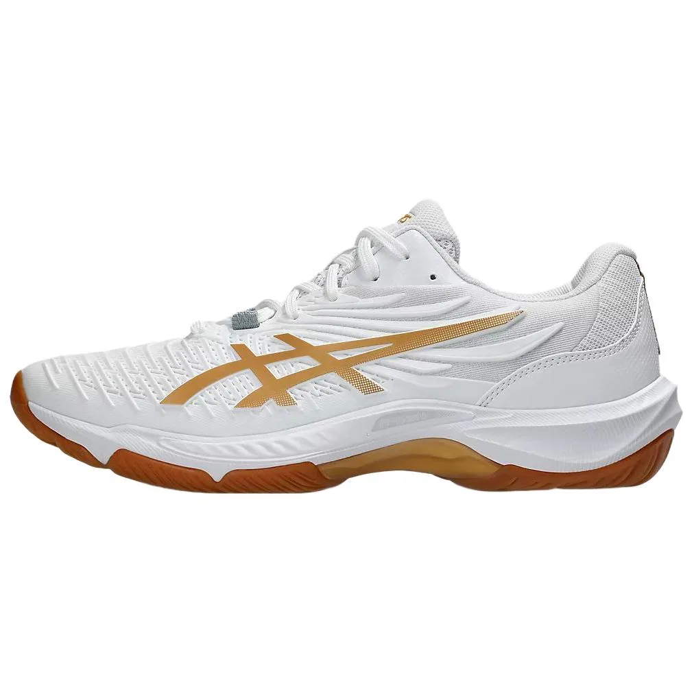 Кроссовки для бадминтона ASICS COURT CONTROL FF 4 бело-оранжевые