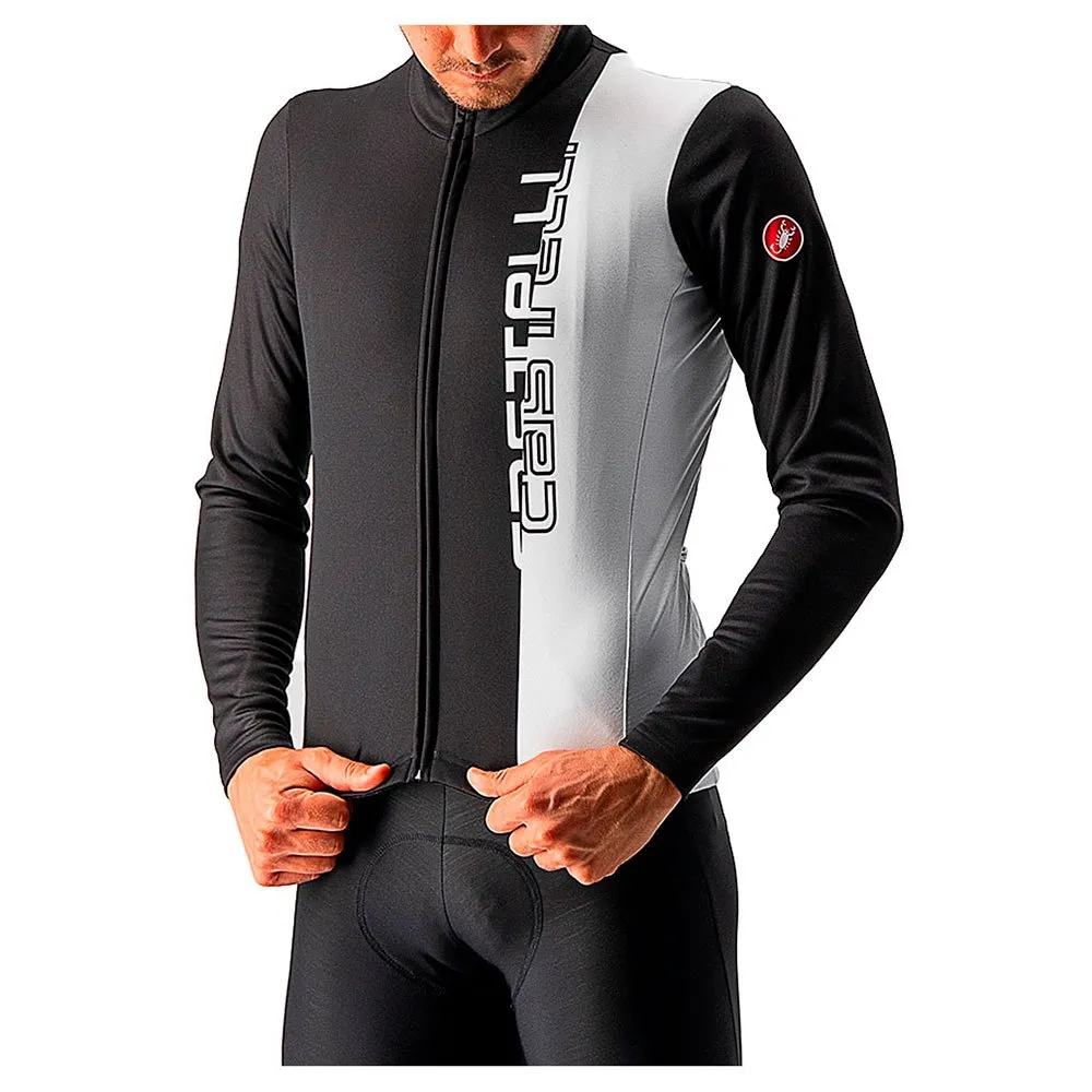 

Джерси с длинным рукавом Castelli Traguardo FZ, черный